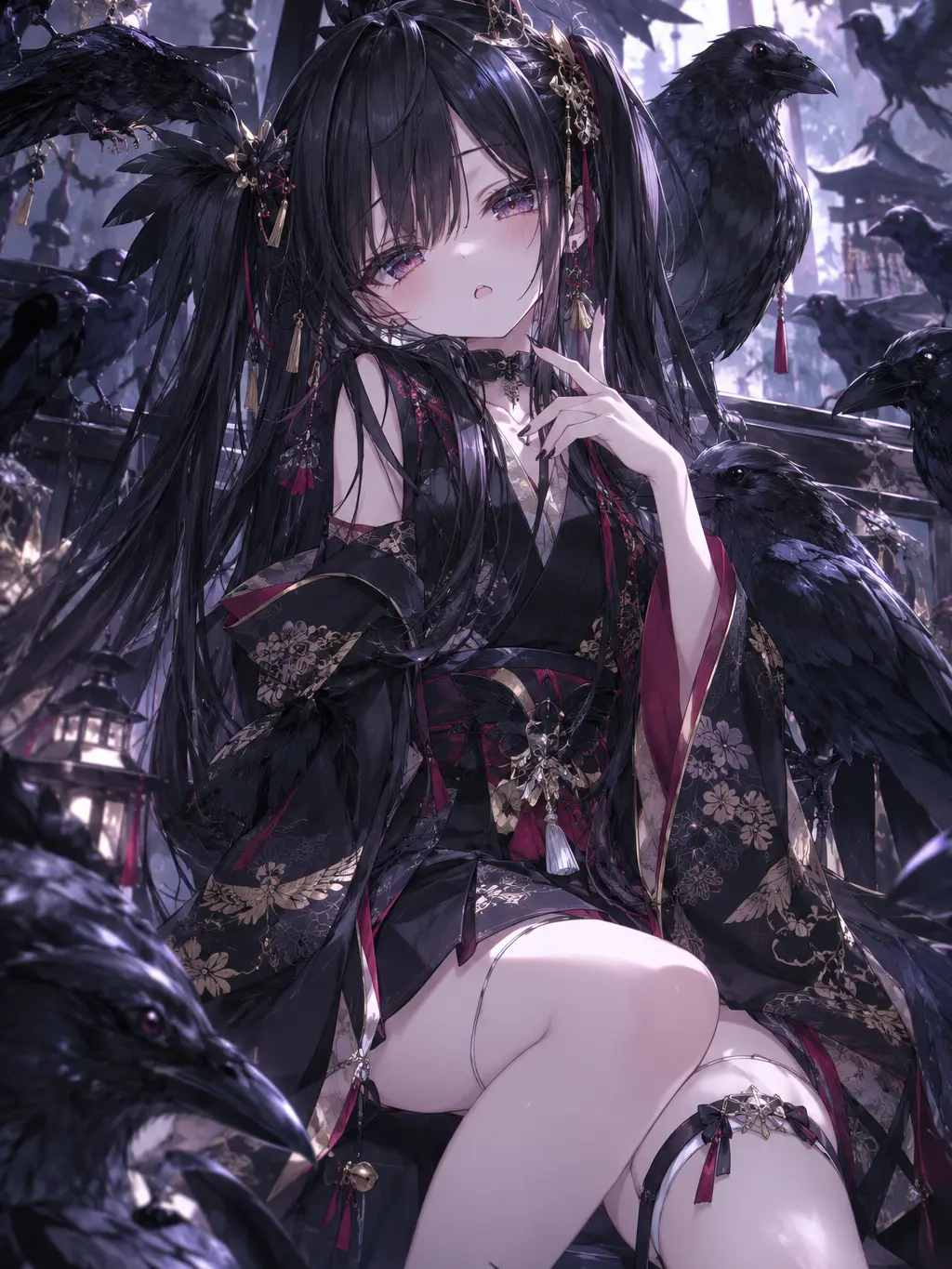 PlacidVein8371의 Selfish Crow Princess