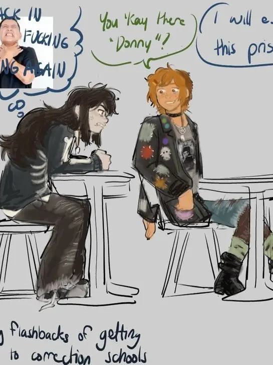 Pombinha의 Abaddon teenager AU !