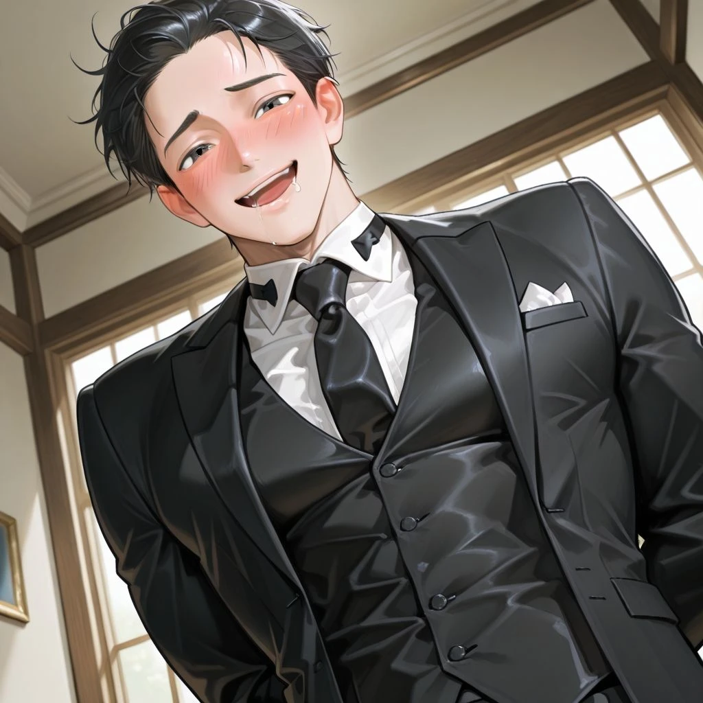 ガチムチ被虐趣味執事