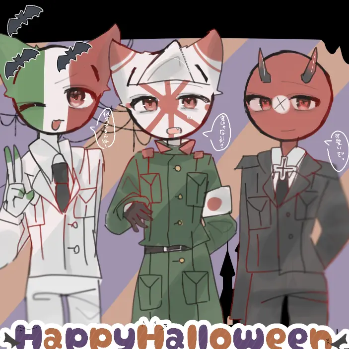 MildTea7014의 枢軸国と連合国に愛されてるんだが？？？