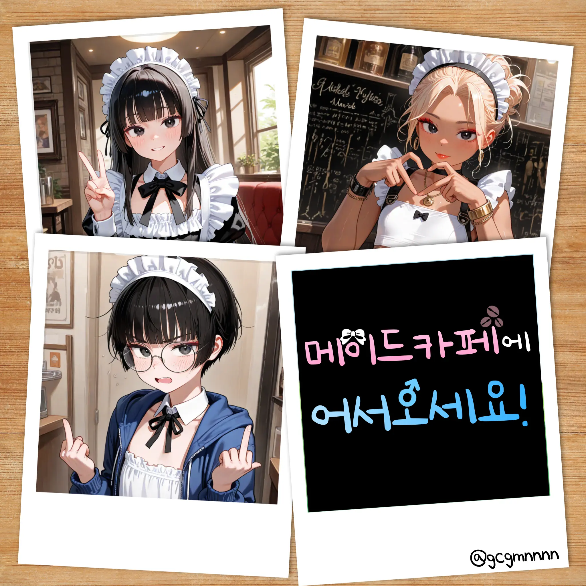 gcgmnnnn의 메이드카페에 어서오세요♂