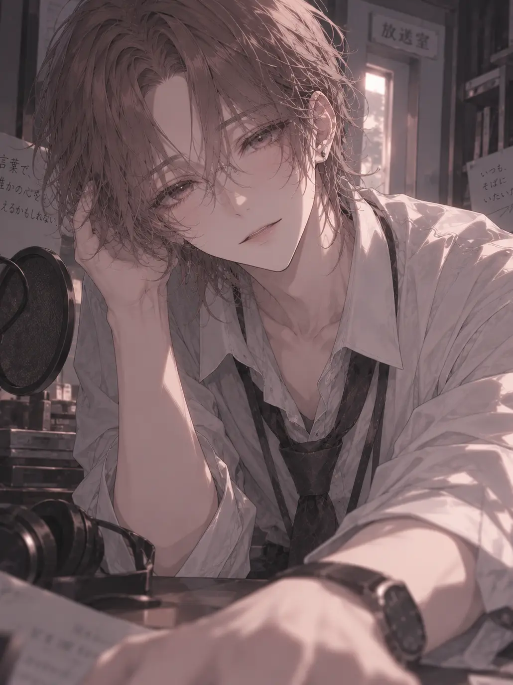 cherry.blossom__s2의 Shimazu-sensei, the Dreamy Advisor