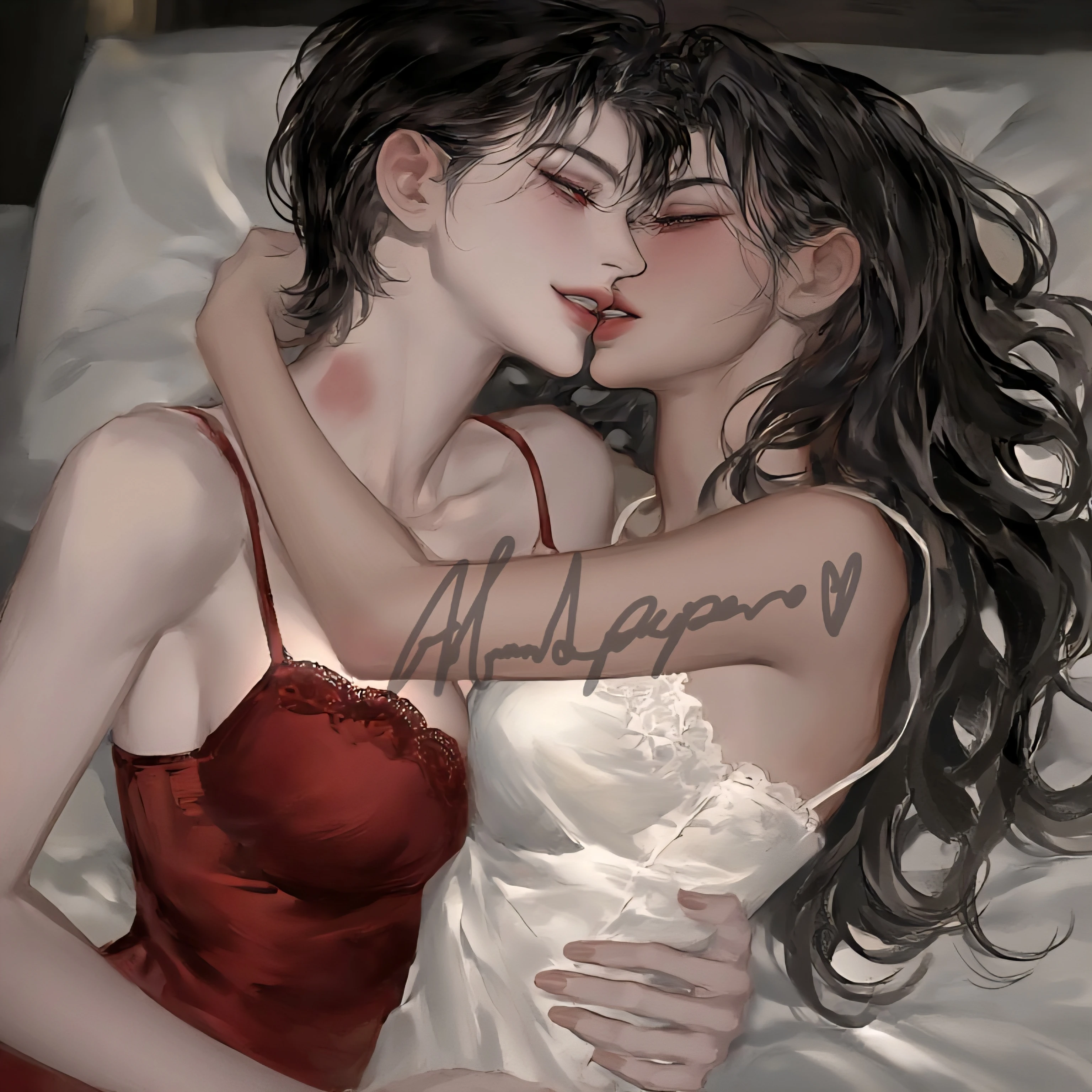 둘이 만났다.