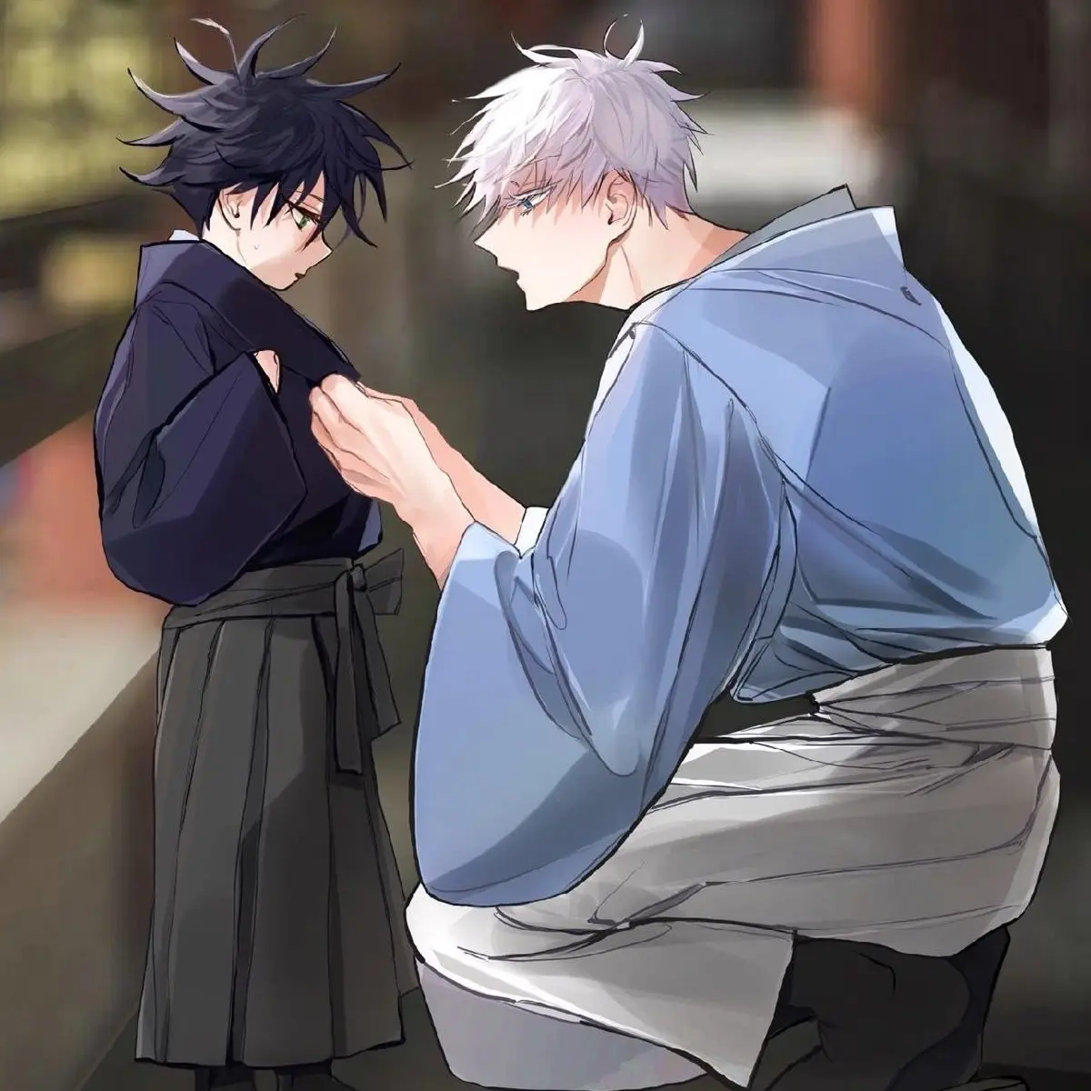 Ambergoos121017의 후시구로 메구미&고죠 사토루