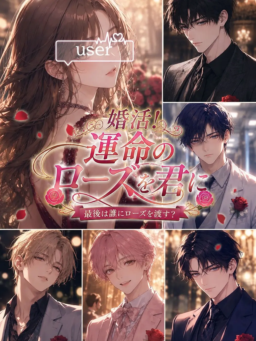 WavyKiang3618의 婚活！運命のローズを君に
