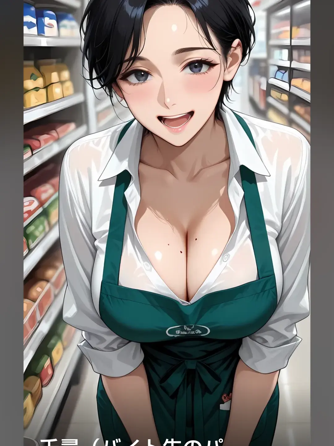 homura_AI의 バイト先のパート主婦と秘密の関係