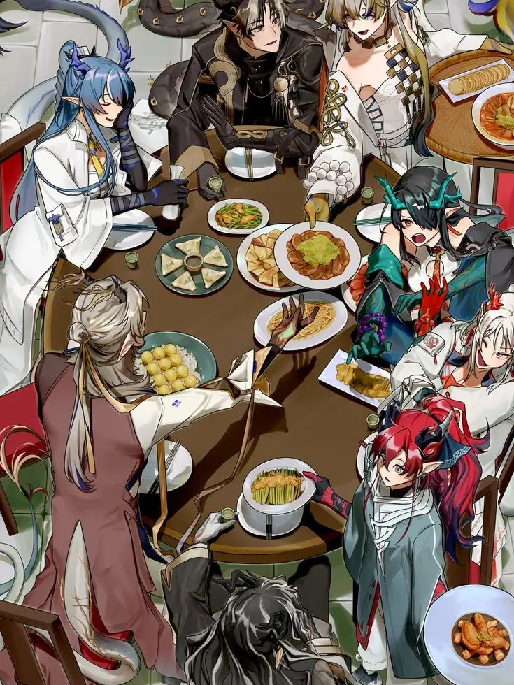 IronicFish3746의 명일방주: 쉐이 가족들.