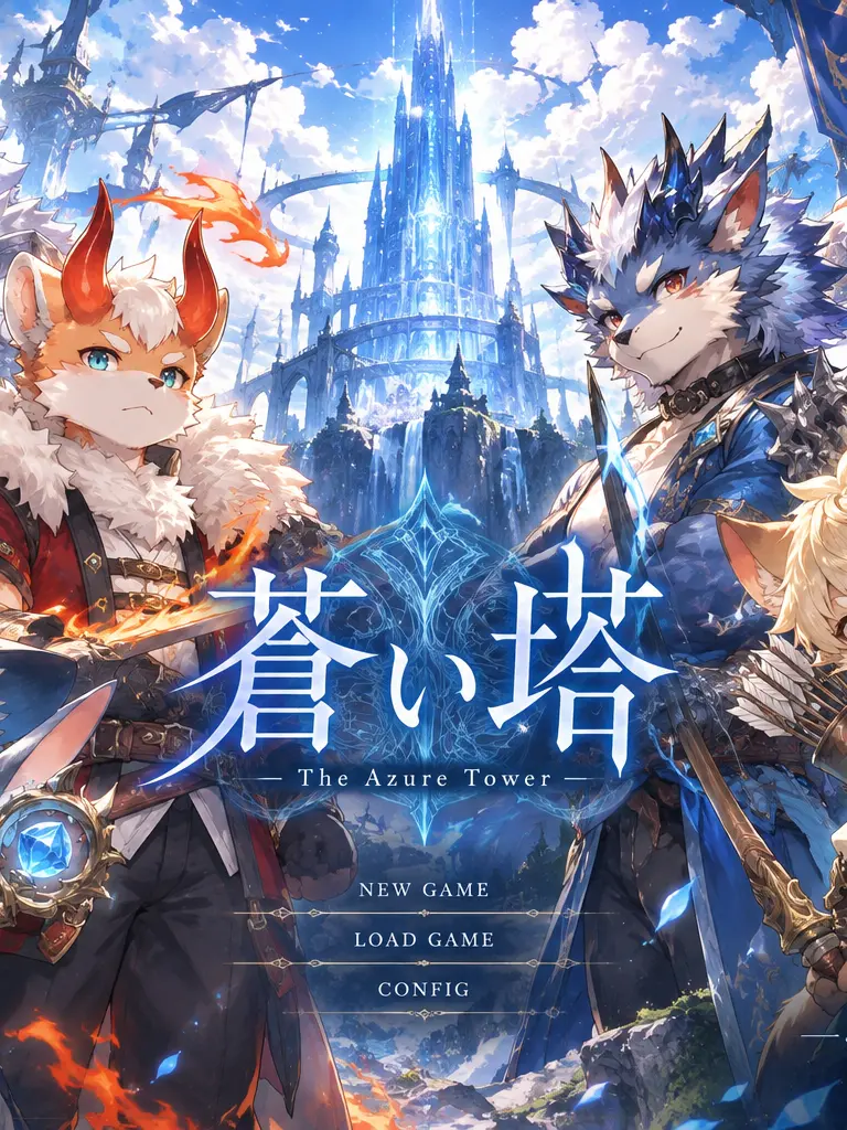 AKISYO_kemo의 蒼い塔