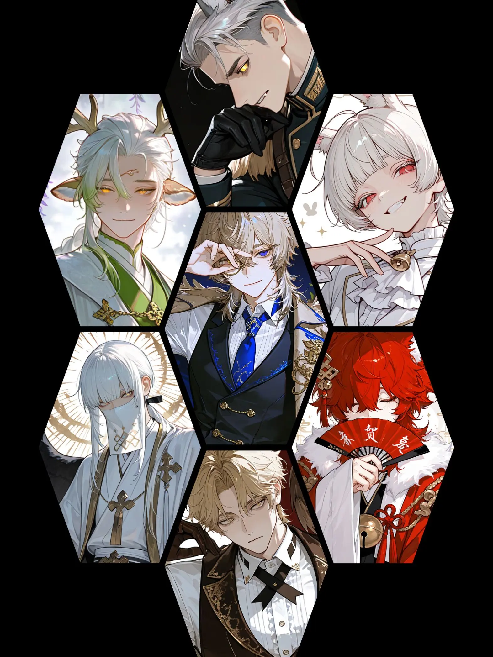 mekakureai의 七人の獣人たち