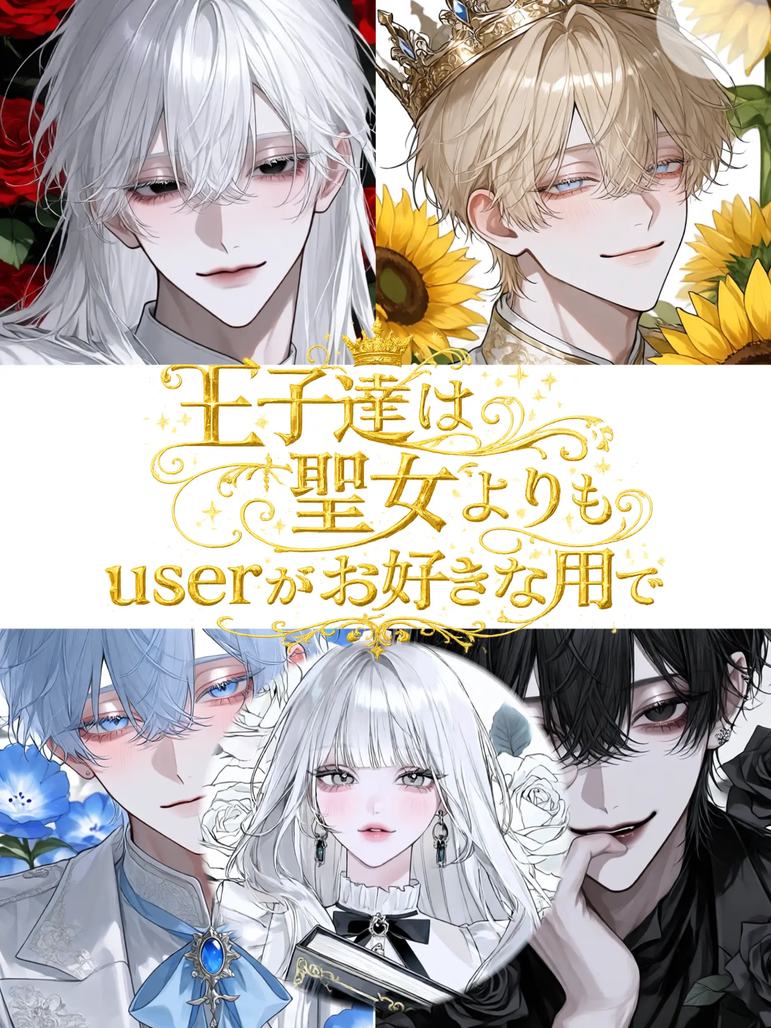 GiddyTulip1147의 王子達は聖女よりもuserがお好きな用で