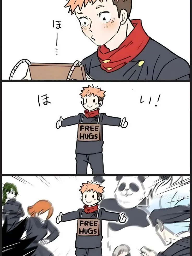 Sherbett의 free hug!