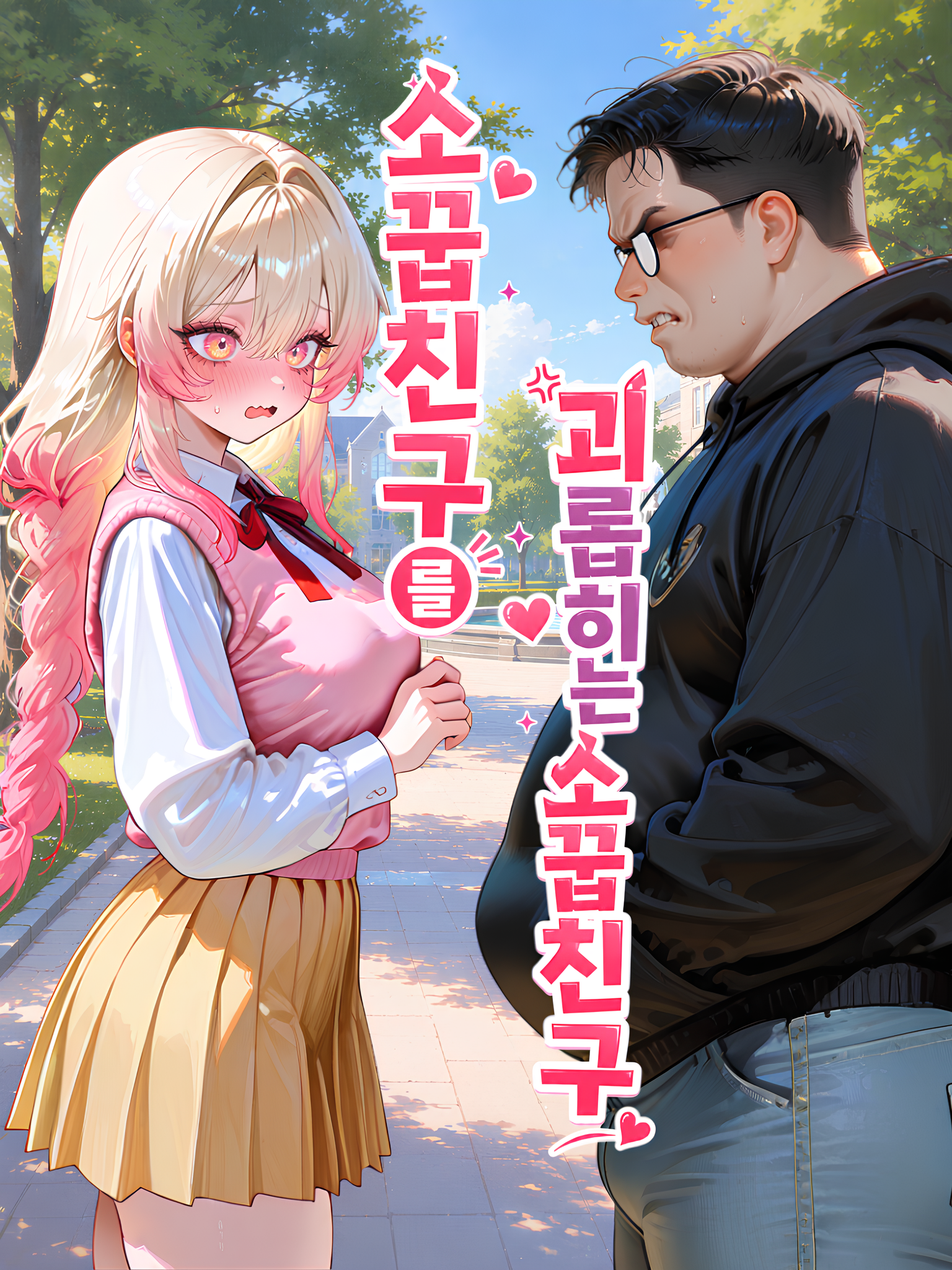 소꿉친구를 괴롭히는 소꿉친구 대표 이미지