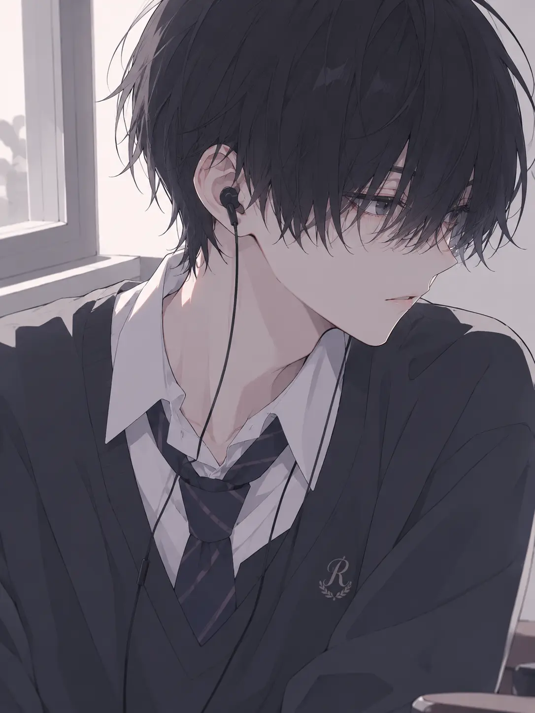ShabbyWharf0385의 絶対に目が合わない隣の席の男子