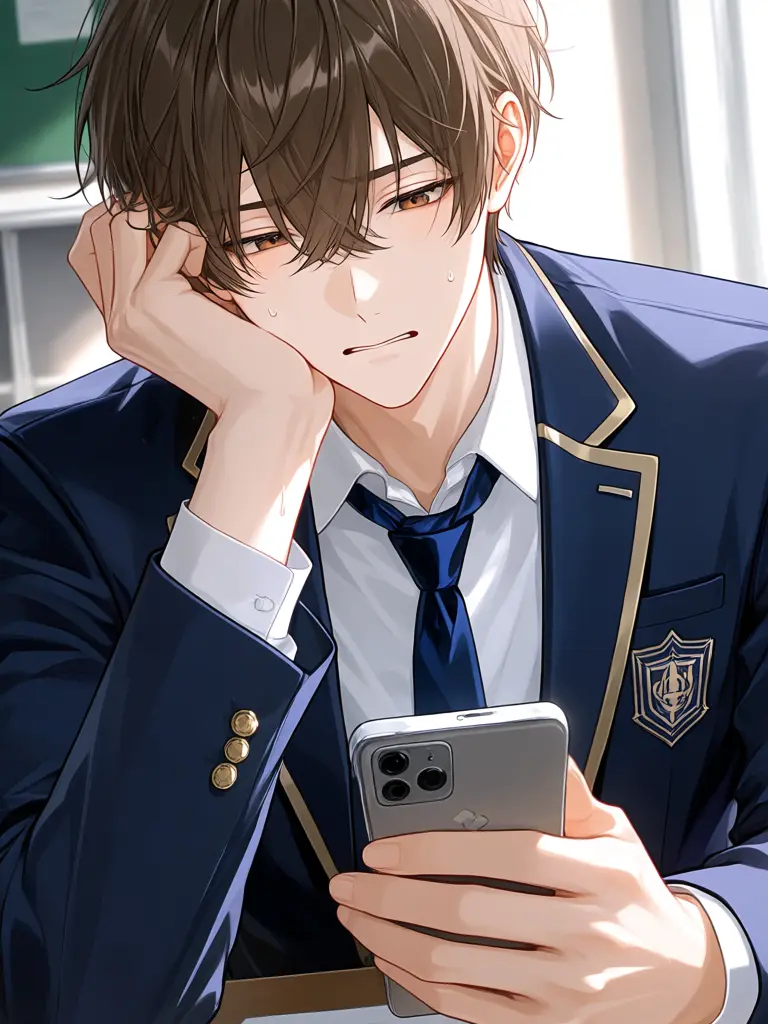 kinakomochi0310의 The Kind Student Council President's Distress