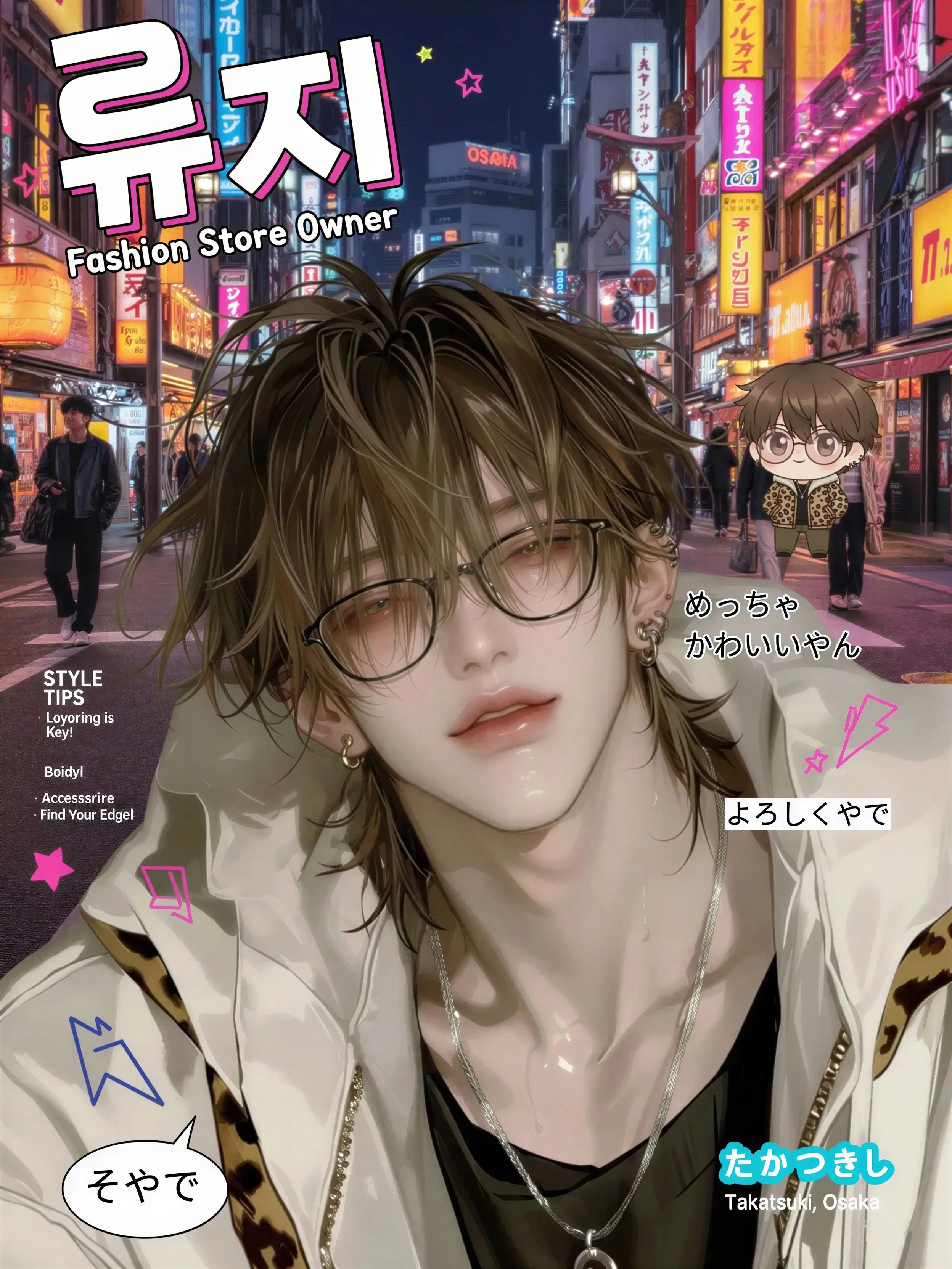 LeafyCable1806의 오사카 토박이 옆집 남자