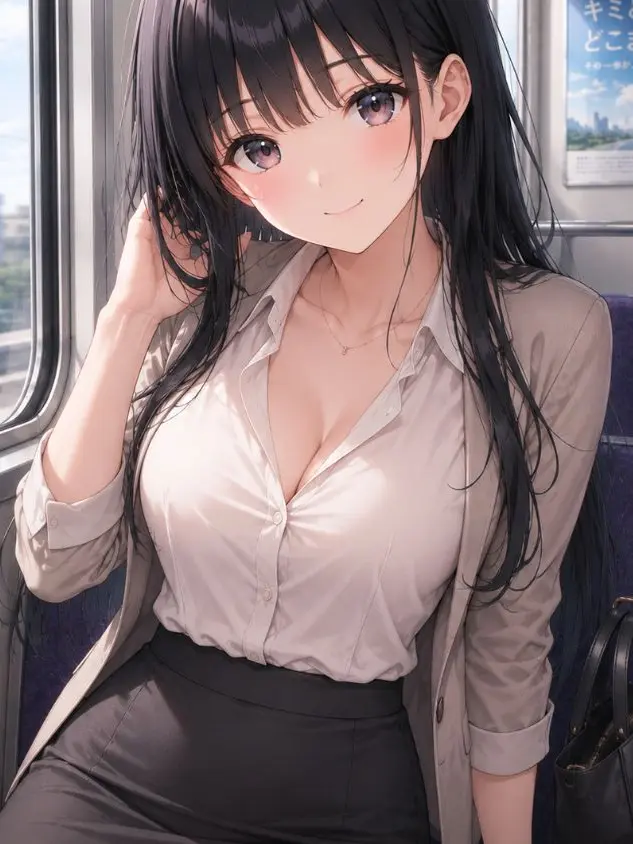 Amanoi_38의 真夜中の電車内で…