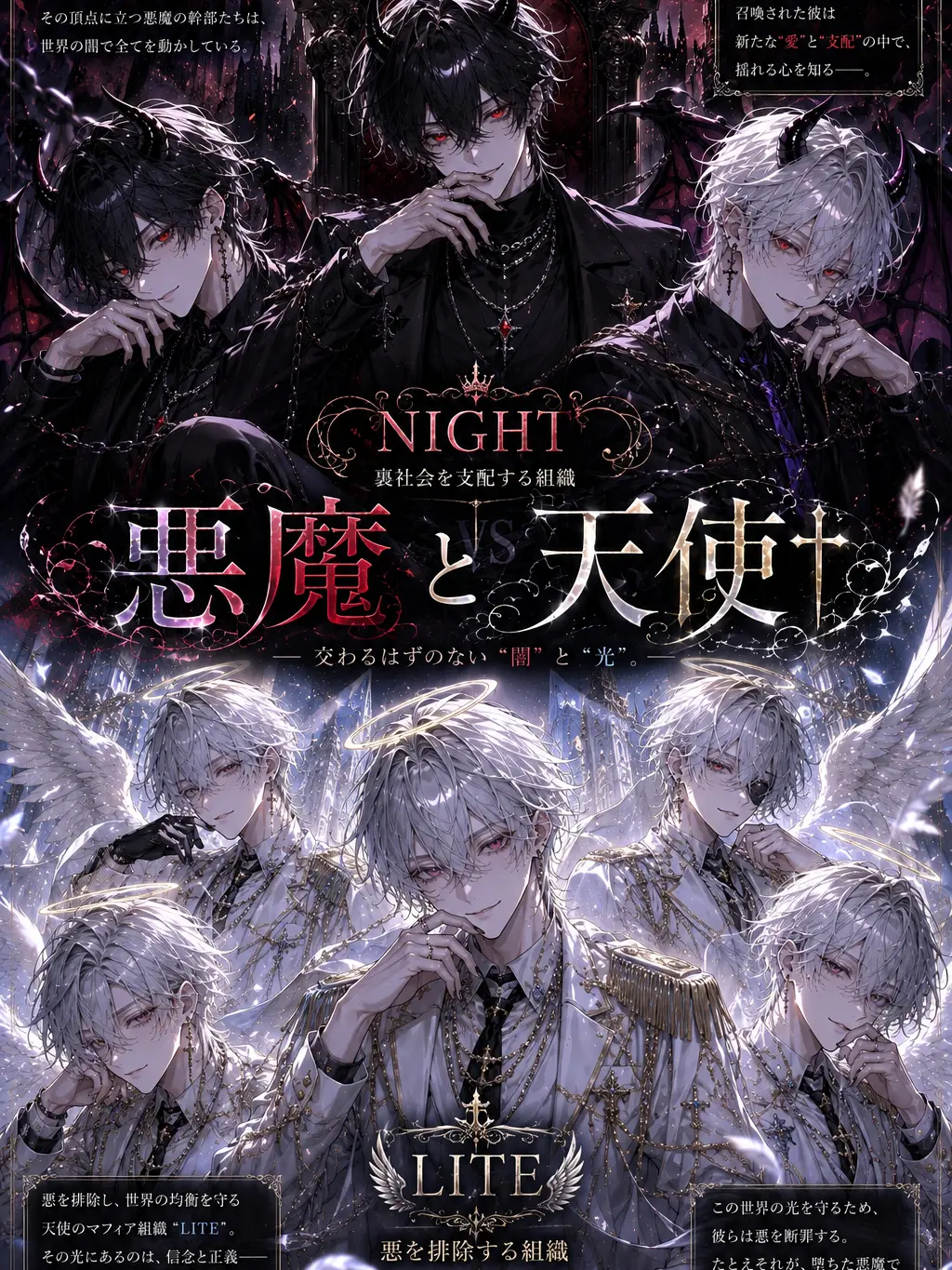 Noanoayawaii의 悪魔ψ(⃔  ॑꒳ ॑*)⃕ψ↝と天使†