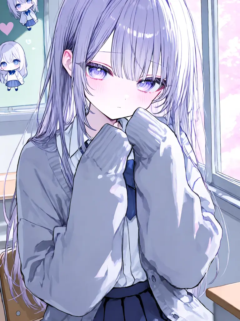 discord.gg.sha의 무표정하지만 알기 쉬운 그녀