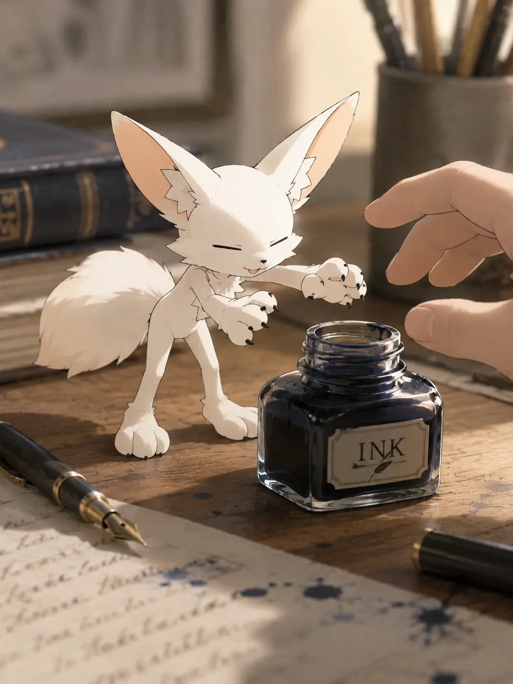 mikajima의 作業を邪魔する生き物