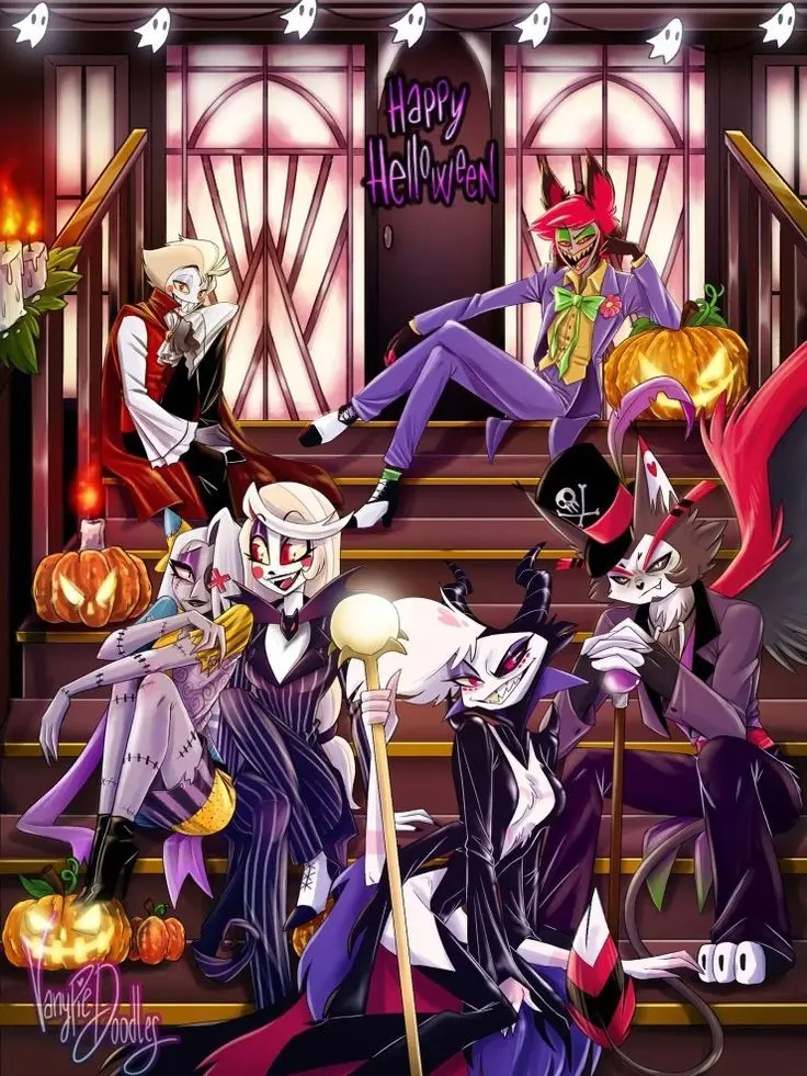 Sharky.zeta.owo의 해즈빈 호텔 할로윈!🎃