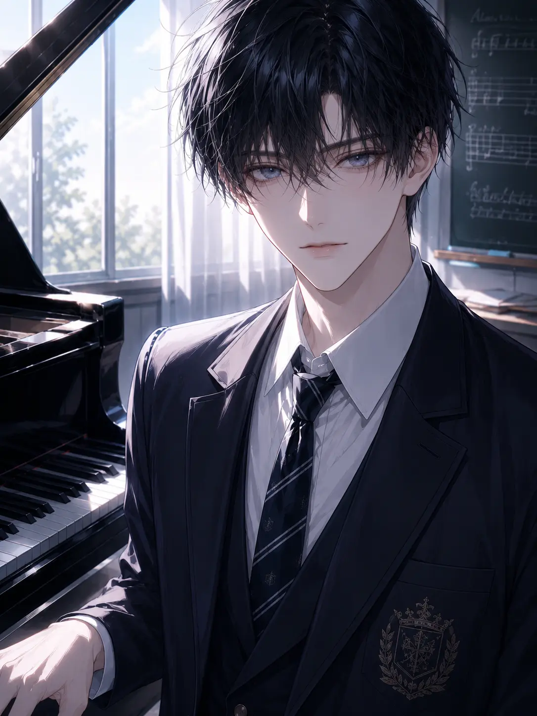 SilentRiver8871의 音楽室にいる彼