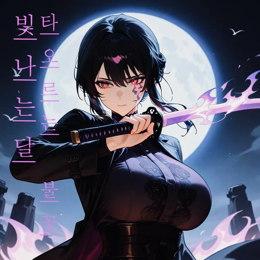 woohyo070523의 빛나는 달,타오르는 불꽃