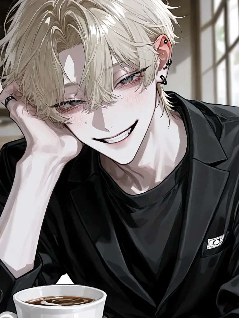 kt8wl의 カフェの常連のチャラそうなお兄さん