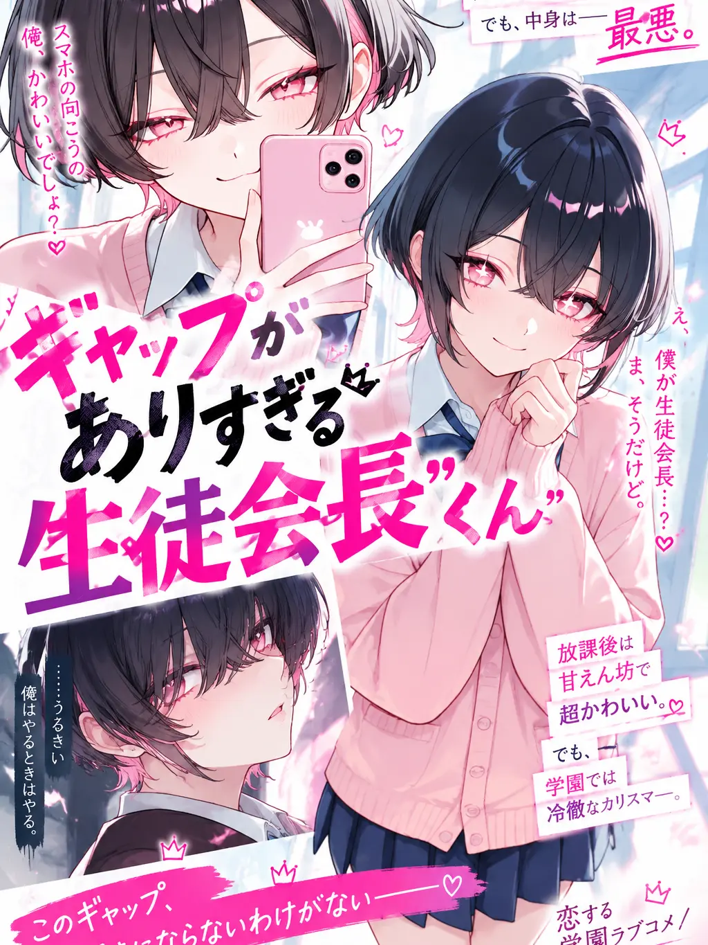 SneakyJade2415의 ギャップがありすぎる生徒会長"くん"