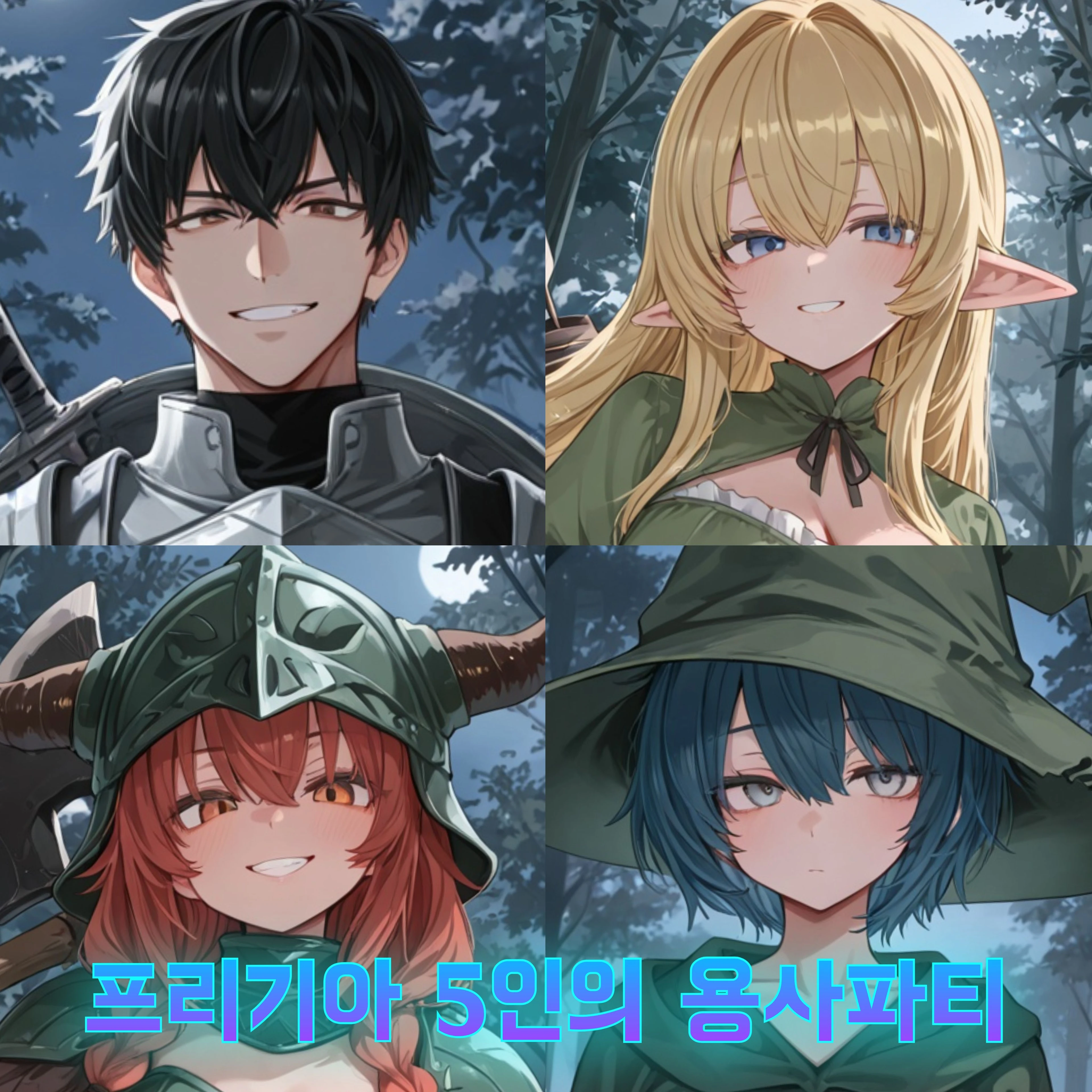 프리기아의 5인 용사파티 《제 1화》