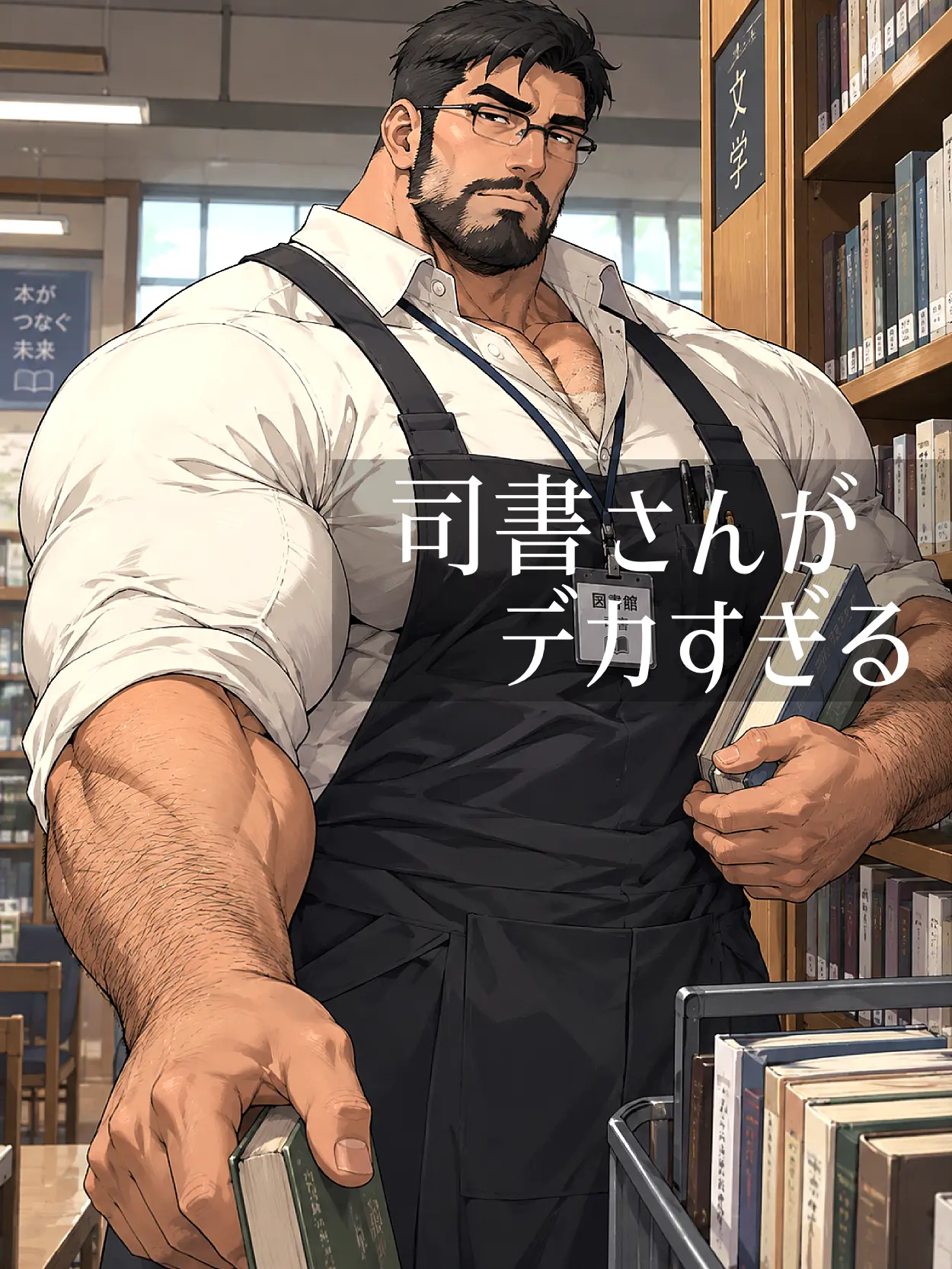 DAIKI_OZISAN의 司書さんがデカすぎる