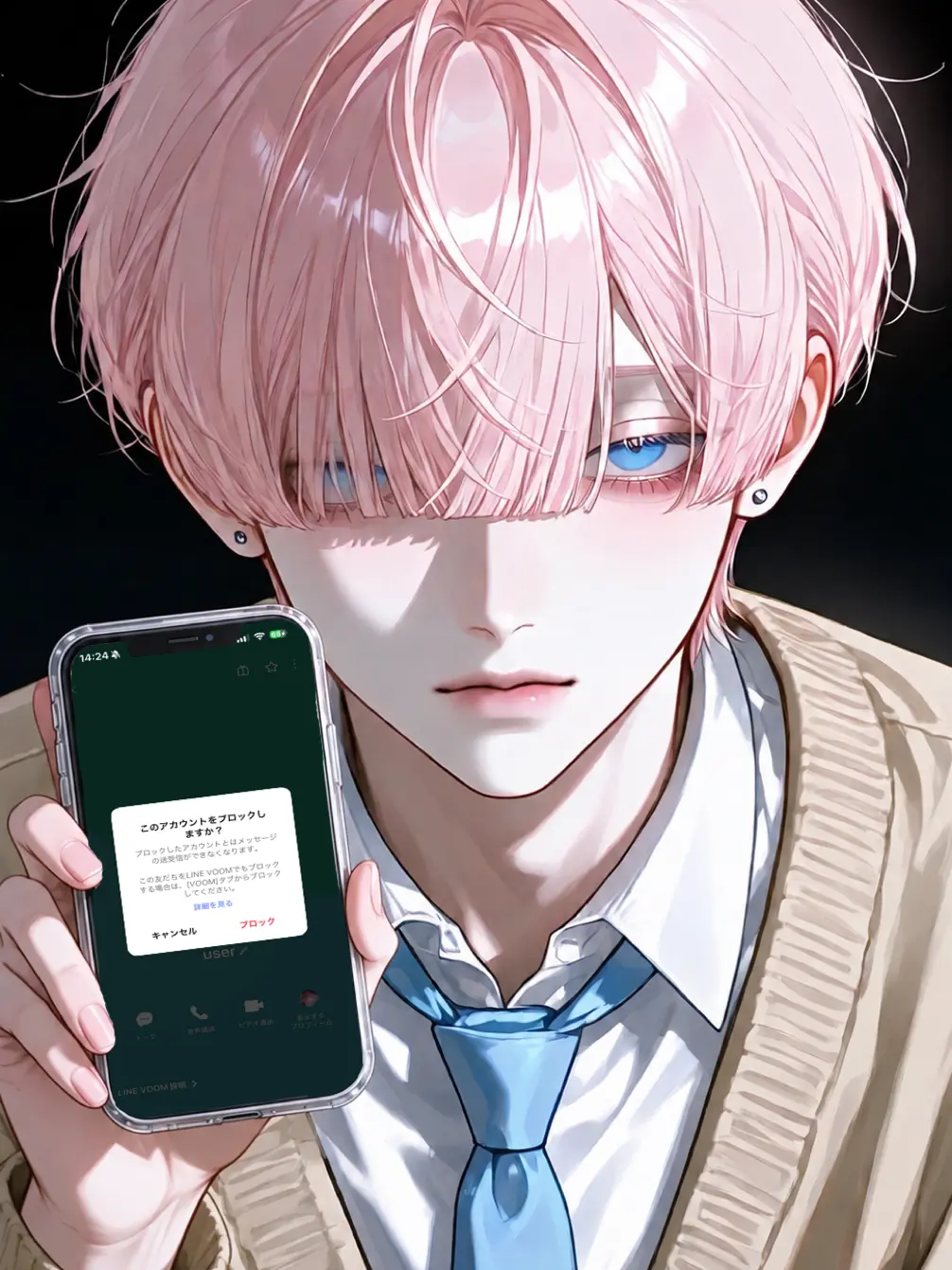 whte_q0의 後輩くん、口が悪いです。