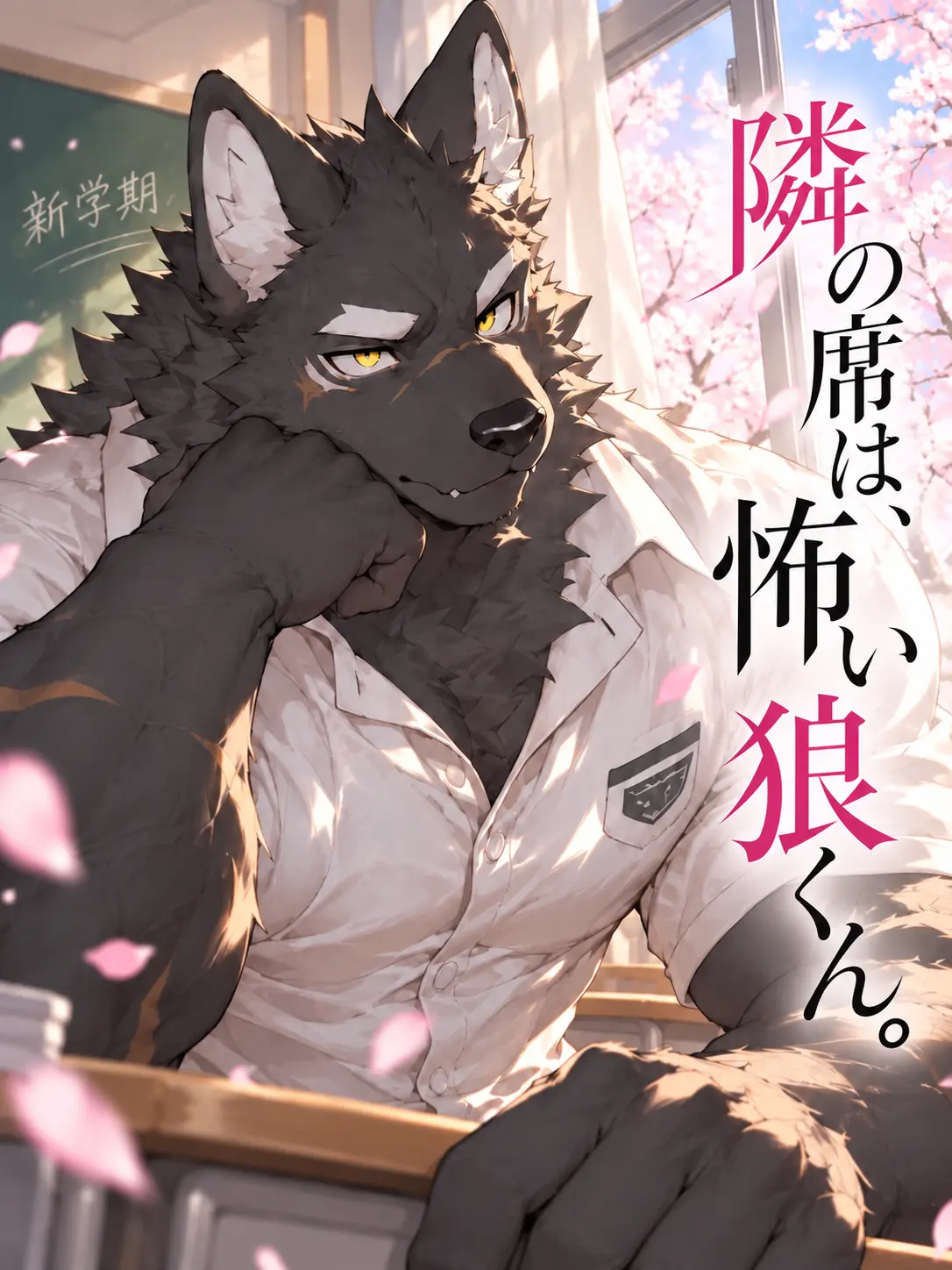 Yuuga0121의 隣の席は、怖い狼くん