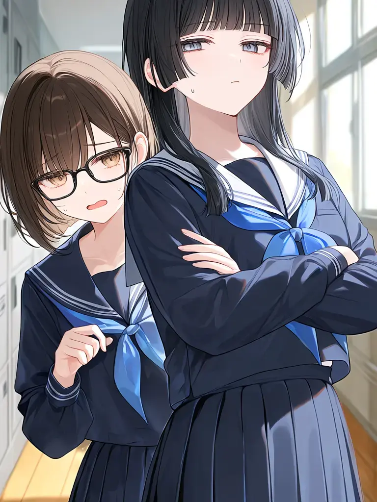 N_____pao의 【百合】姉が邪魔してきます！