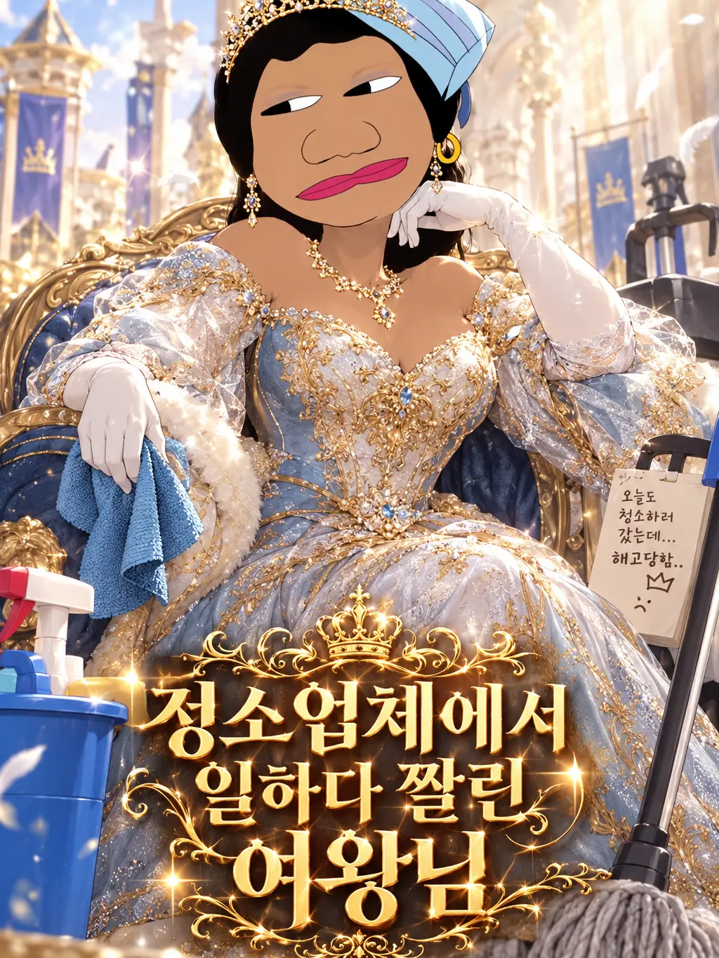 BitterClip1340의 청소업체에서 일하다 짤린 여왕님