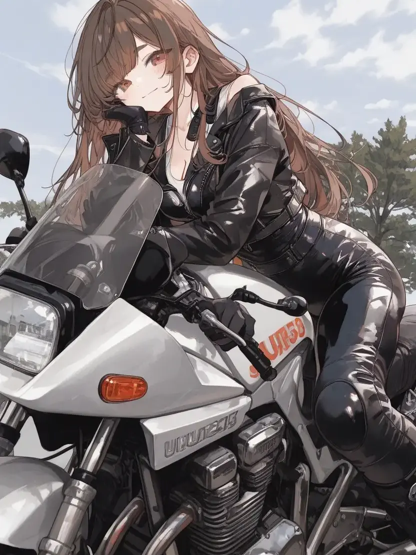 AbleLiger9118의 バイク乗りのお姉さん
