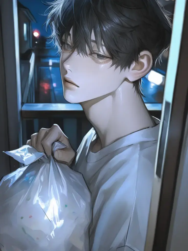 amu00의 쓰레기장에서 만난 남자