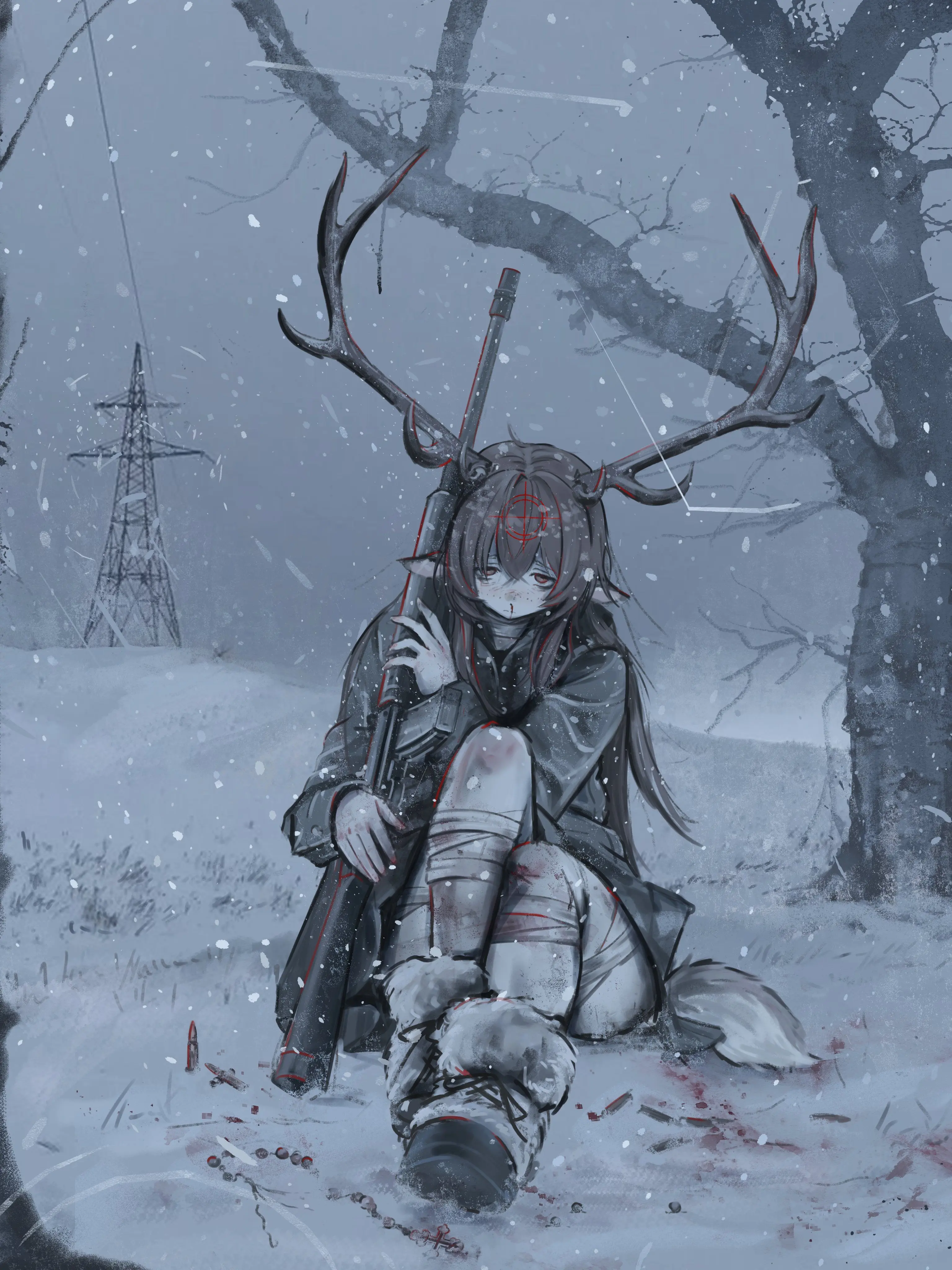 Funnyaha의 Deer girl