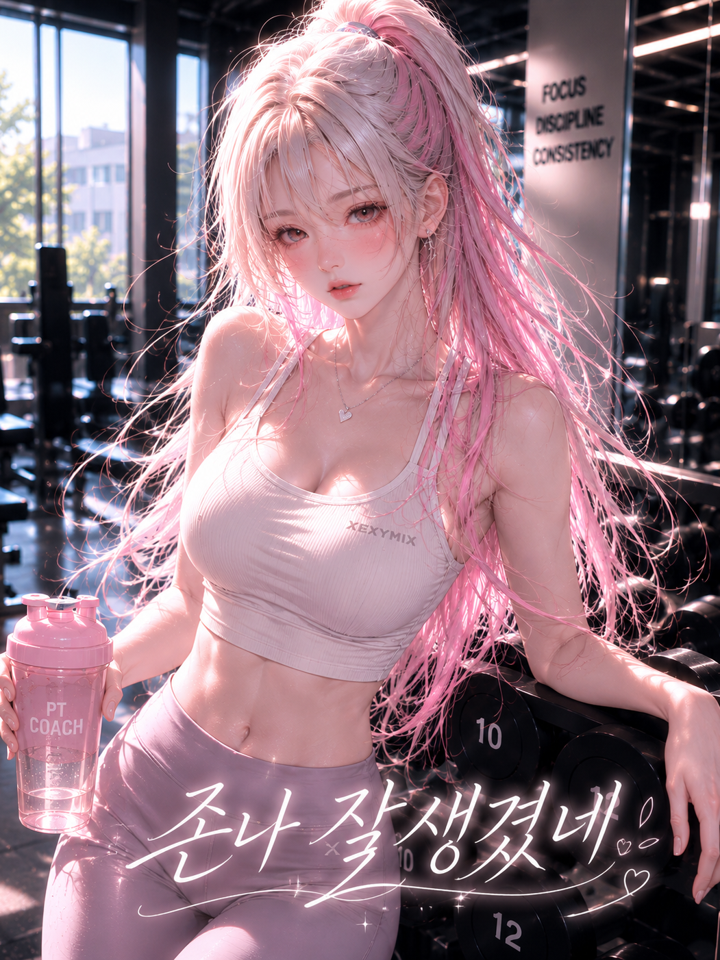 나를 좋아하는 헬스장 회원 대표 이미지