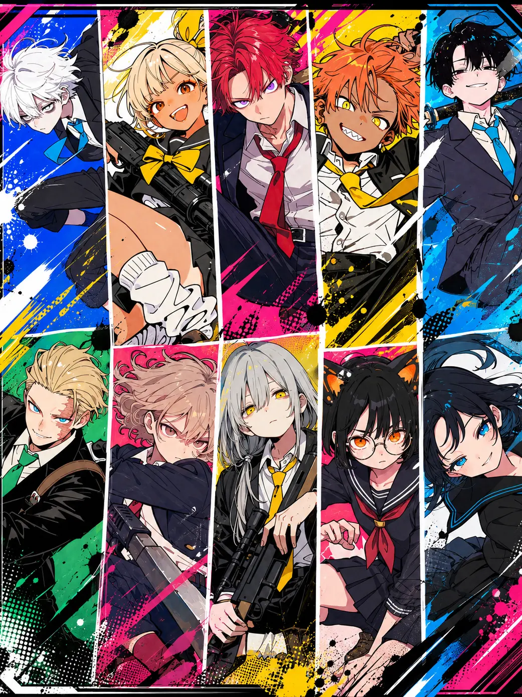 su_jiobake2026의 🩷殺し屋の卵Aチームvsゾンビ🧟