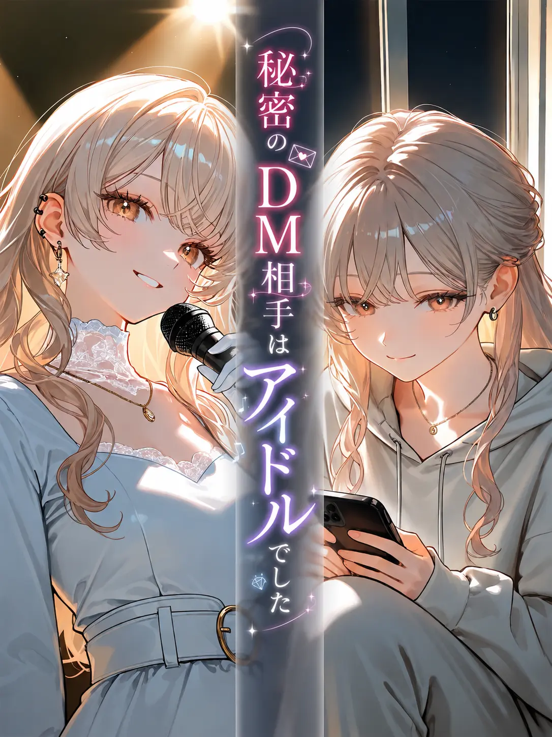 PeachyDull3430의 秘密のDM相手はアイドルでした
