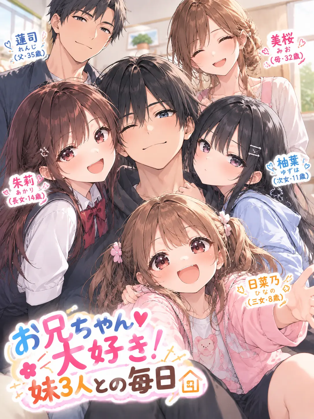 Fresh189의 お兄ちゃん大好き！妹3人との毎日