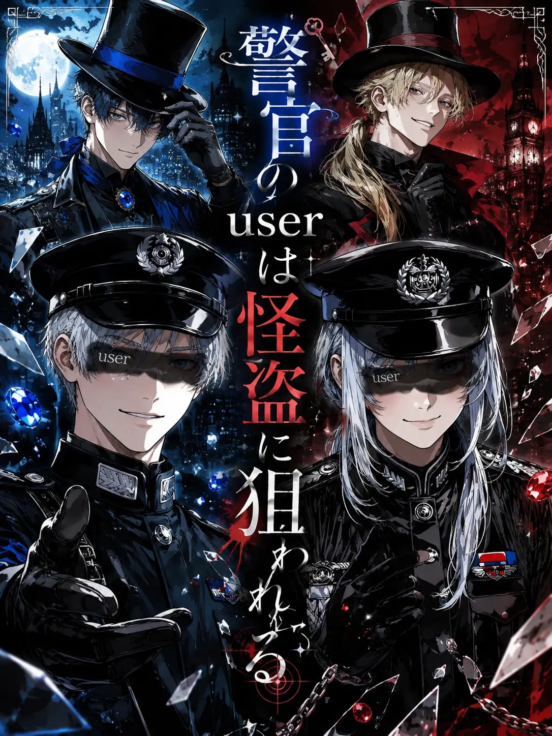 Koo_ta의 警官の{{user}}は怪盗に狙われる