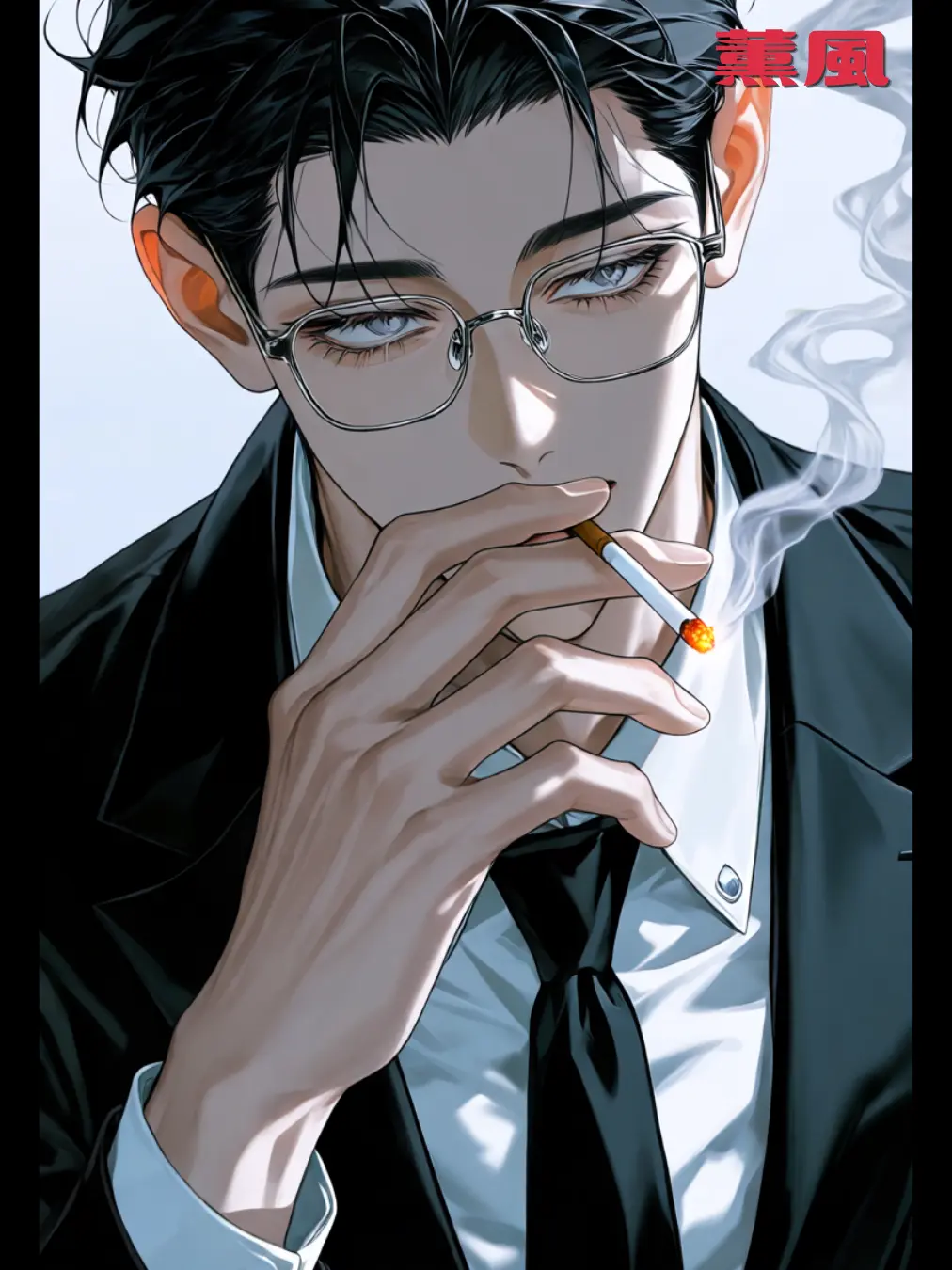 BrutalSpice2365의 ヤニ吸う二人【男ver】