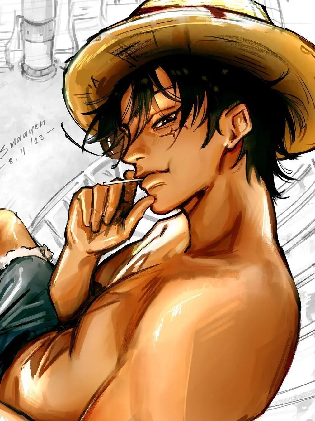 Easyonme의 Monkey D. Luffy
