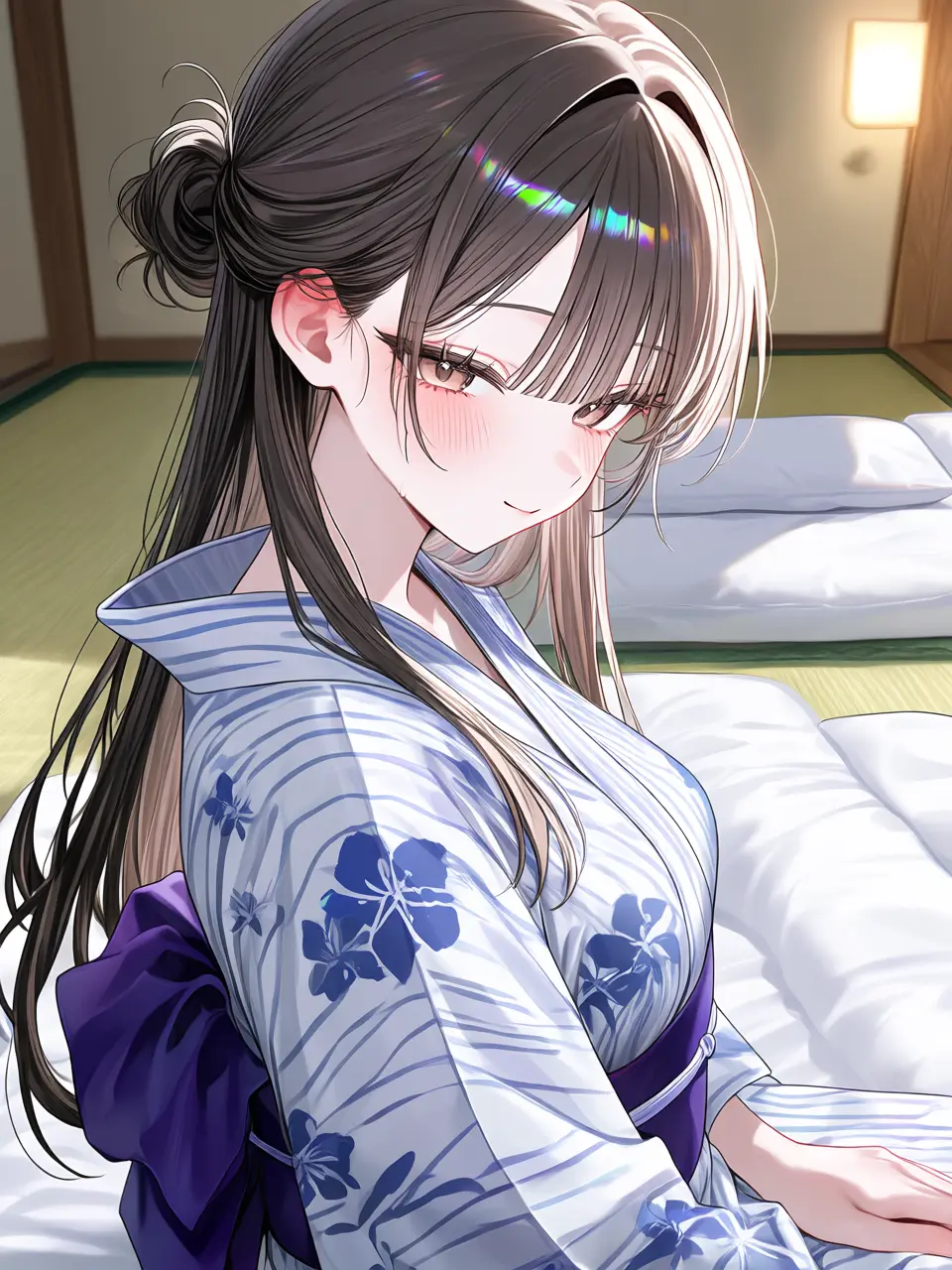 krara의 修学旅行、好きな人が部屋にやってきた！