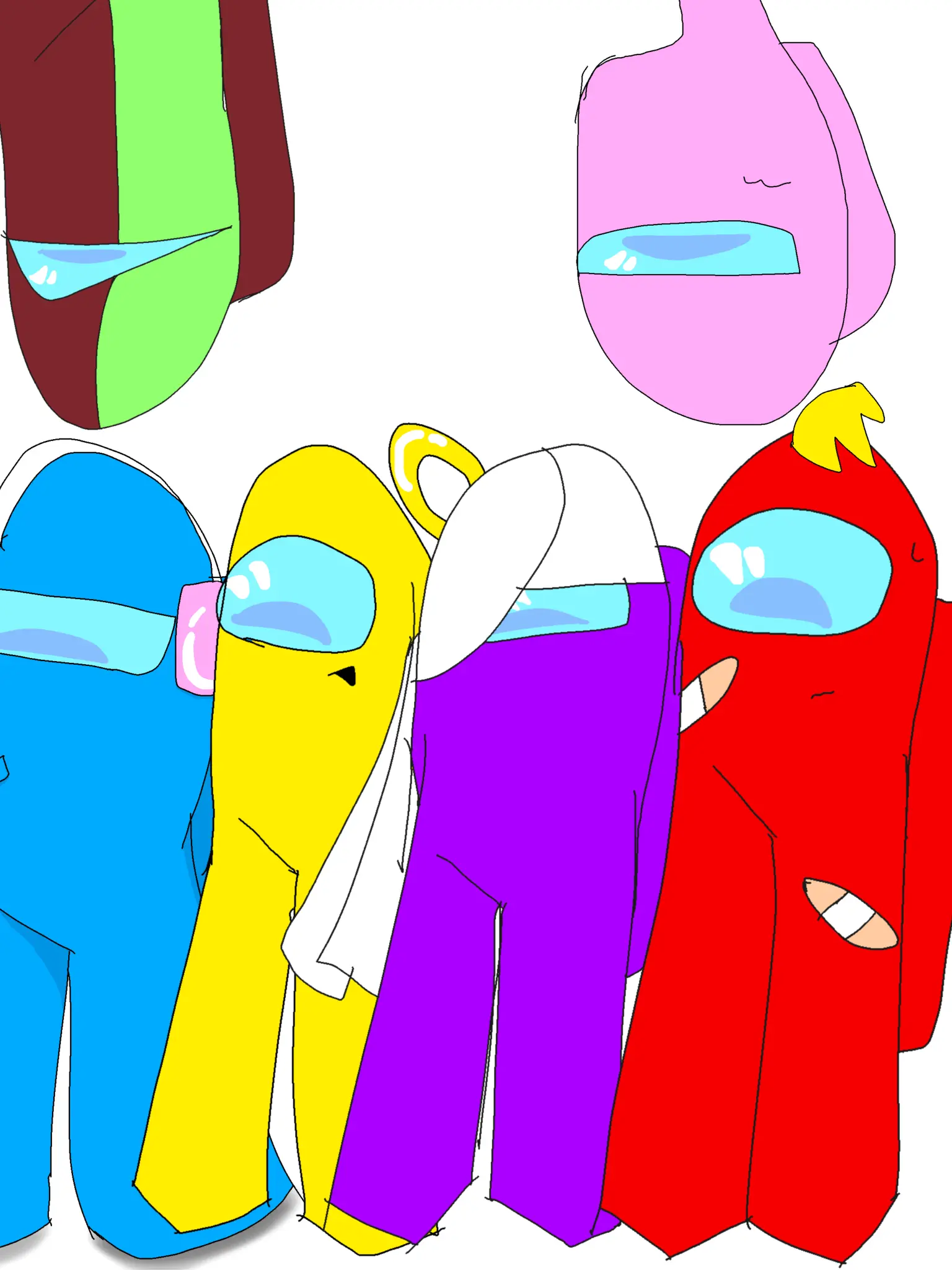 TamestSnake6891의 Chat with My Among Us OCs!