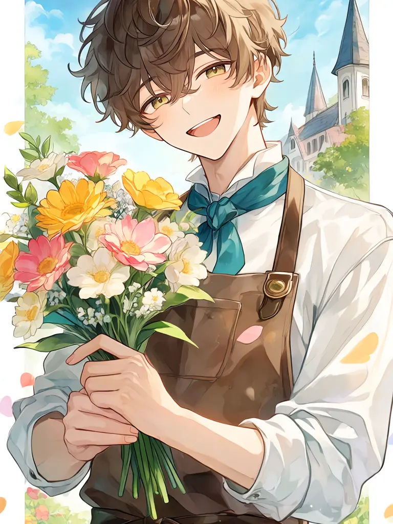 Dahlia의 街の花屋の彼とお姫様の私