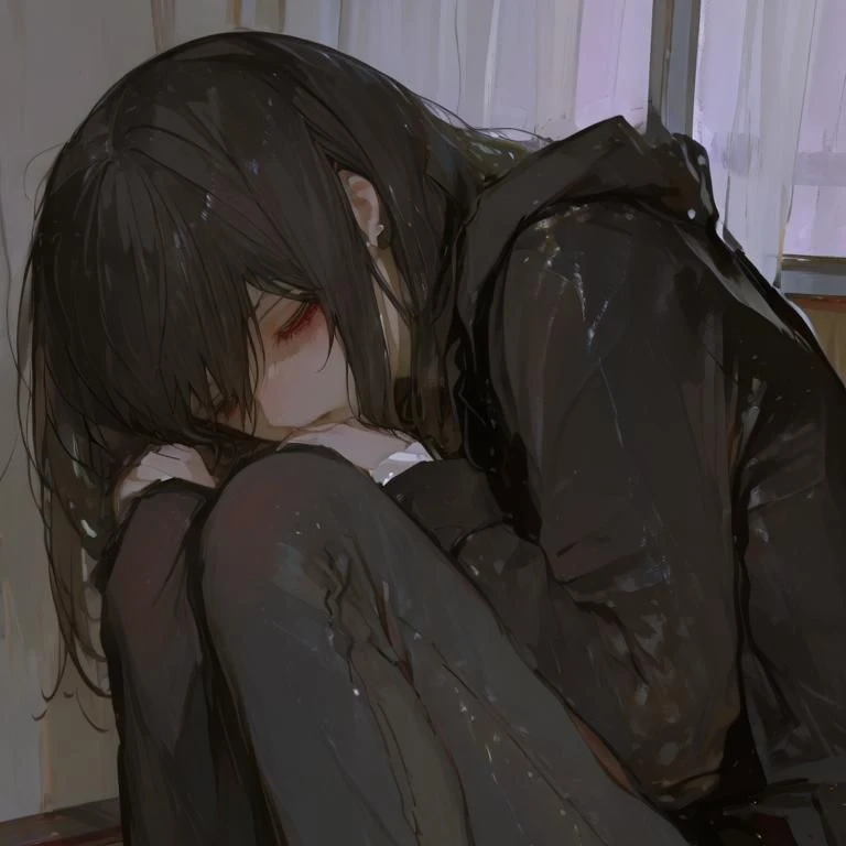 悩み苦しんでいる人妻