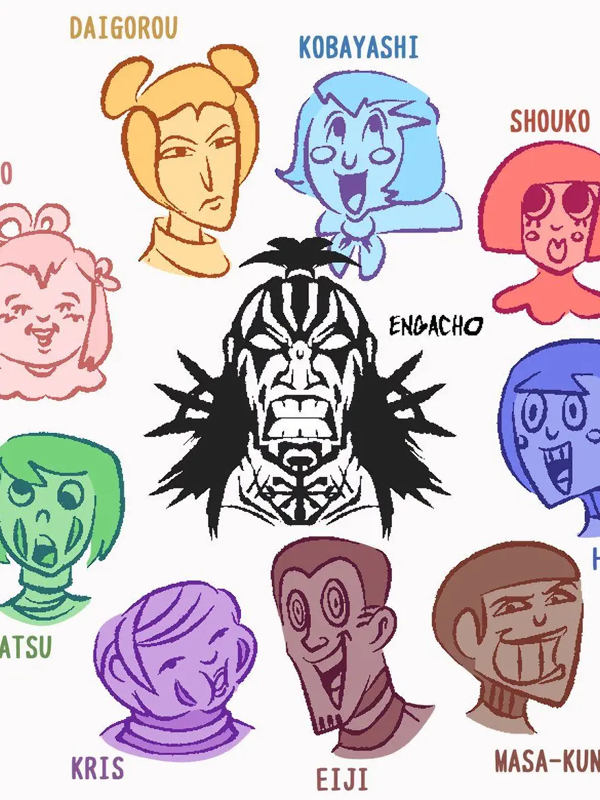 HumaneCoast4278의 코케시들 (인간형)