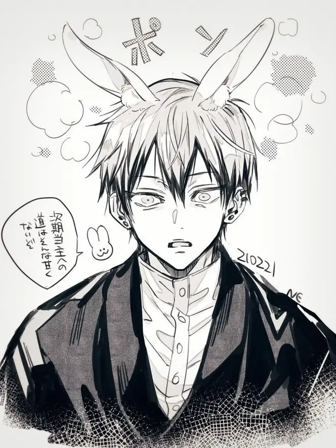 Lime_yy429의 うさぎになった直哉くん